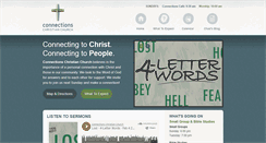 Desktop Screenshot of connectionschristian.org